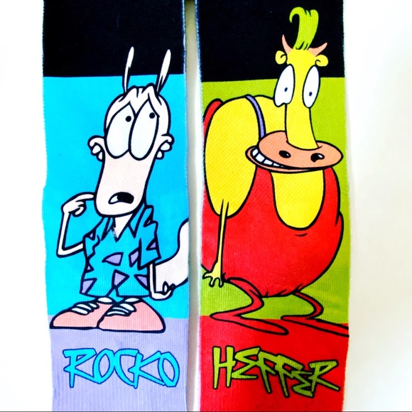 Nickelodeon Odd Sox Rocko’s Modern Life Crew Socks - Picture 4 of 7